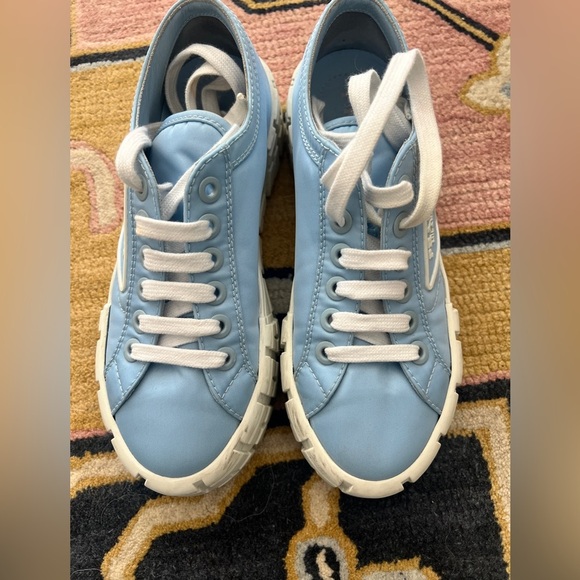 Prada Printed Nylon Sneakers - Picture 7 of 8